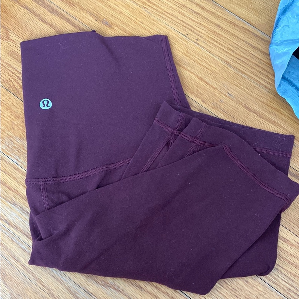lululemon athletica Brown Bike Shorts Performance Fit